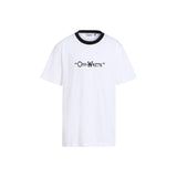 Off-White White Cotton T-Shirt