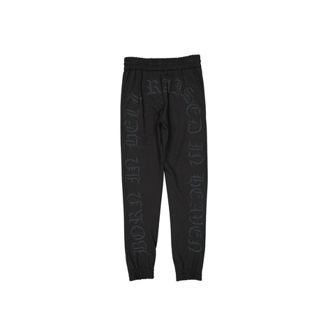 Philipp Plein Black Elastane Joggers (Workout Pants)
