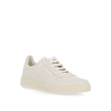 Tom Ford White Calfskin Sneakers