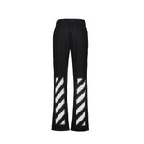 Off-White Black Cotton Athletic Pants