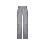 Amiri Gray Leather Pants