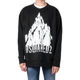 Dsquared² Black Cotton Sweatshirt