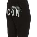 Dsquared² Black Cotton Joggers (Workout Pants)