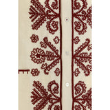 Baziszt Cream Hemp Pattern Shirt