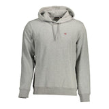 Napapijri Gray Cotton Hoodie