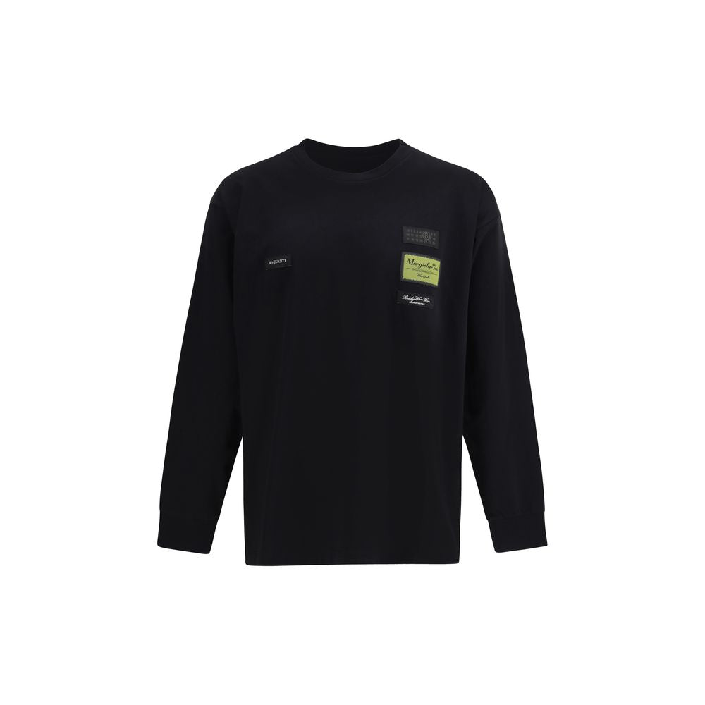 MM6 Black Cotton Sportswear