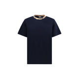 Burberry Blue Cotton T-Shirt