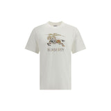 Burberry White Cotton T-Shirt