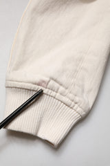 Dolce & Gabbana Off White Cotton Full Zip Denim Men Blouson Jacket