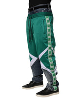 Dolce & Gabbana Multicolor Panelled Straight-Leg Denim Jeans