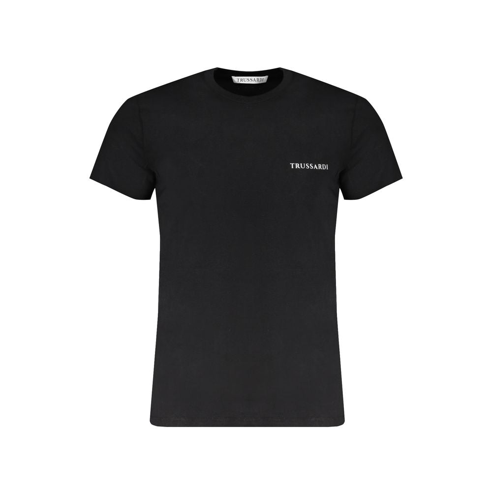 Trussardi Black Cotton Men's T-Shirt