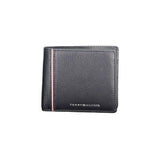Tommy Hilfiger Blue Leather Men Wallet