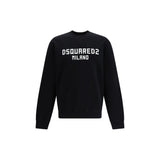 Dsquared² Black Cotton Sweatshirt