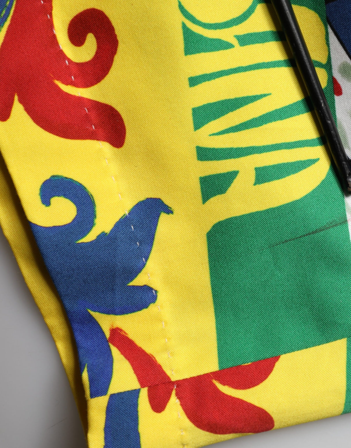 Dolce & Gabbana Multicolor Carretto Print Men Bermuda Shorts