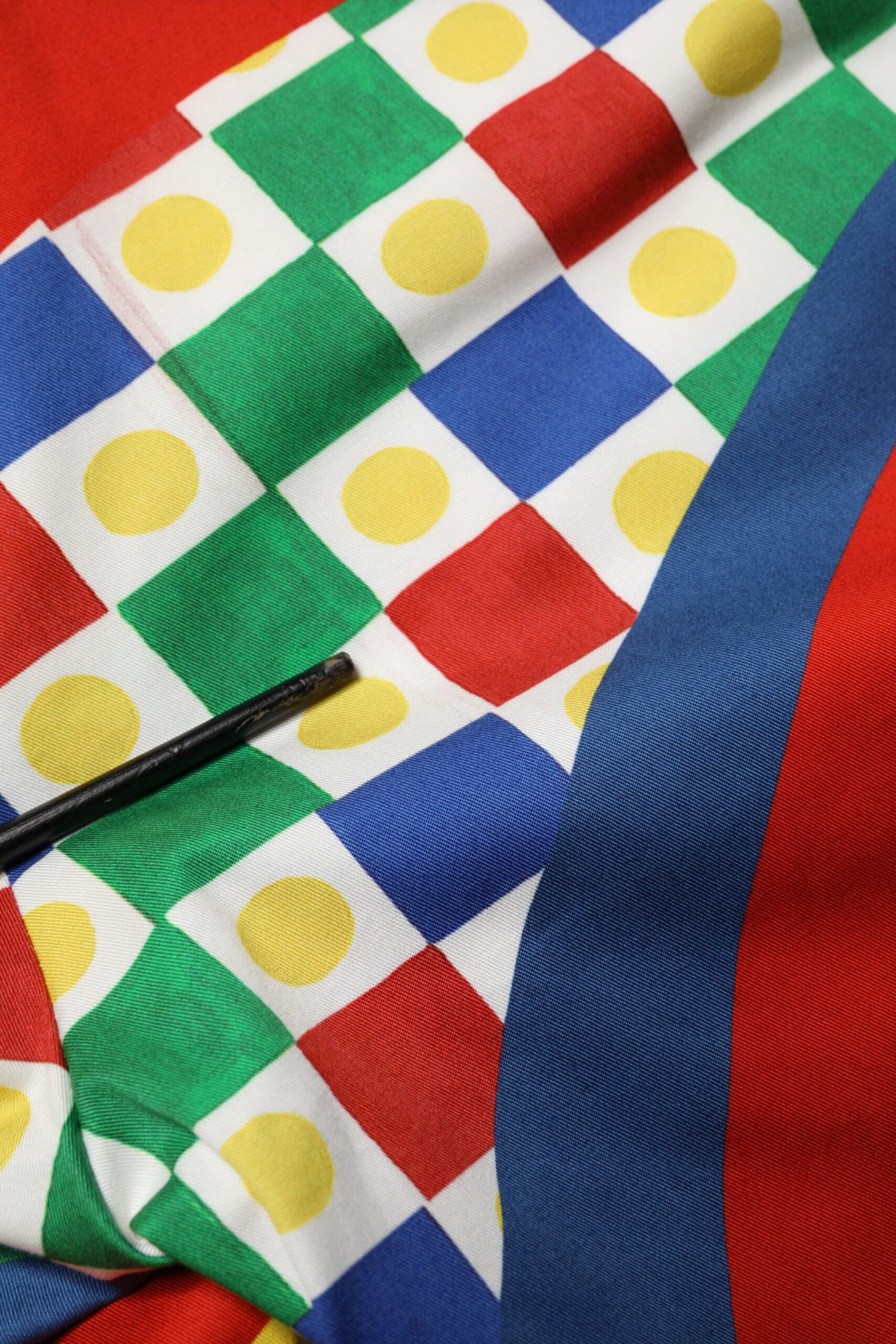 Dolce & Gabbana Multicolor Carretto Print Men Bermuda Shorts