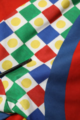 Dolce & Gabbana Multicolor Carretto Print Men Bermuda Shorts