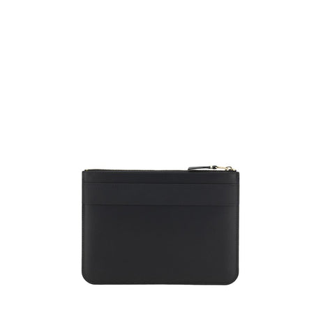 Comme Des Garçons Black Calf Leather Bos Taurus Wallet