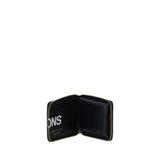Comme Des Garçons Black Calf Leather Bos Taurus Wallet