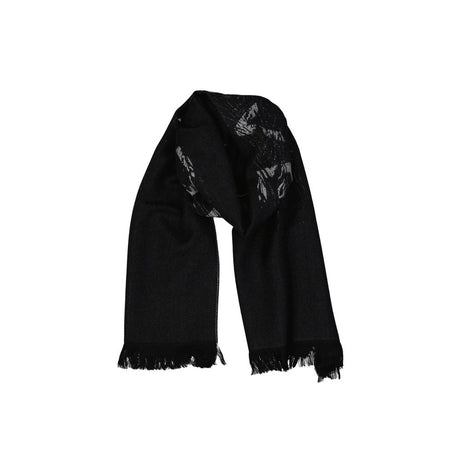 Givenchy Black Virgin Wool Scarf