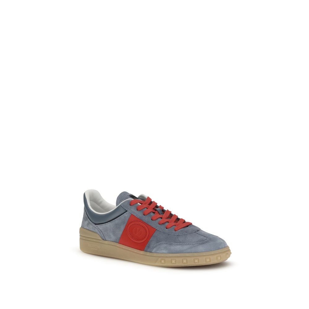 Valentino Garavani Multicolor Calf Leather Bos Taurus Low Top Sneakers
