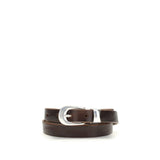 Our Legacy Brown Calf Leather Bos Taurus Regular Belt