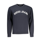 Guess Jeans Blue Cotton Men's Sweater