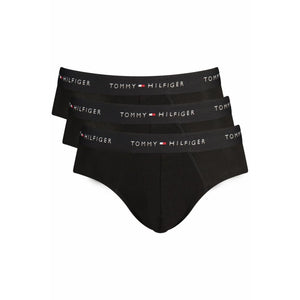 Tommy Hilfiger Black Cotton Men's Briefs