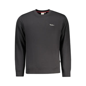 Pepe Jeans Black Polyester Men's Sweatshirt