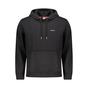 Pepe Jeans Black Polyester Men's Sweatshirt