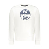 North Sails White Cotton Men's Sweatshirt