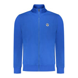 North Sails Blue Cotton Men Sweatshirt