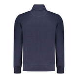 North Sails Blue Cotton Men Sweatshirt