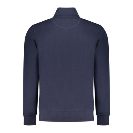 North Sails Blue Cotton Men Sweatshirt