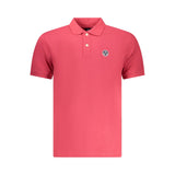 North Sails Red Cotton Men Polo Shirt