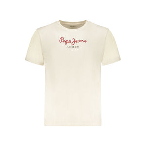 Pepe Jeans Beige Cotton Men's T-Shirt