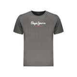 Pepe Jeans Grigio Cotton Men T-Shirt