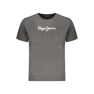 Pepe Jeans Grigio Cotton Men T-Shirt