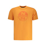 North Sails Arancione Cotton Men's T-Shirt