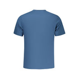 North Sails Blue Cotton Men T-Shirt