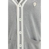 Brunello Cucinelli Gray Cotton Cardigan