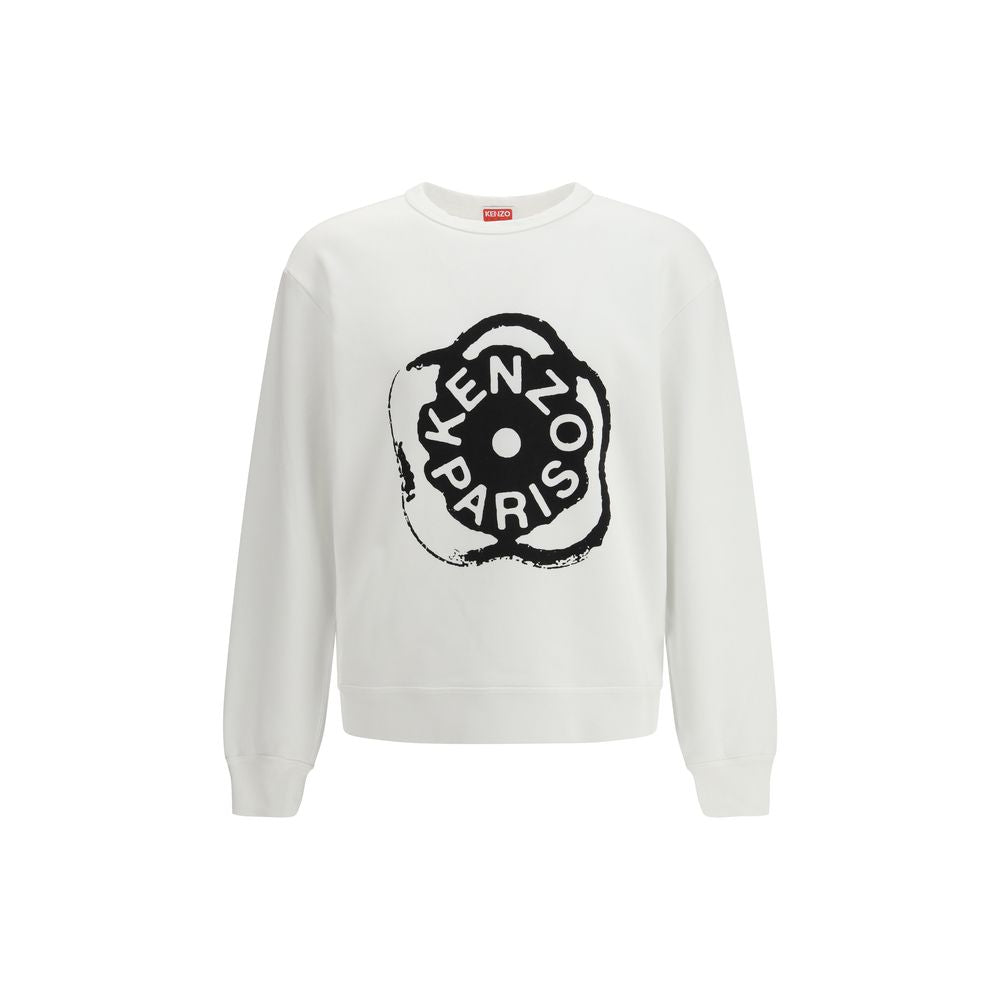 Kenzo White Cotton Sweatshirt
