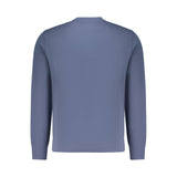 North Sails Blue Cotton Men Sweatshirt