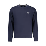 North Sails Blue Cotton Men's Sweatshirt