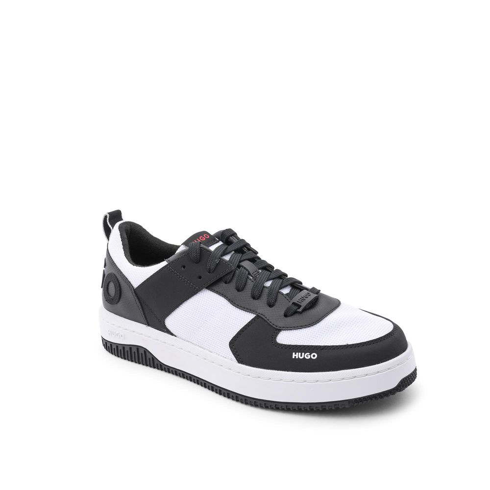 Hugo Boss Multicolor Calfskin Low Top Sneakers