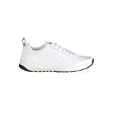 Carrera White Polyester Athletic Sneakers