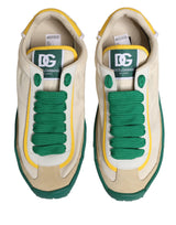 Dolce & Gabbana Multicolor Old Runner Lace Up Sneakers Shoes