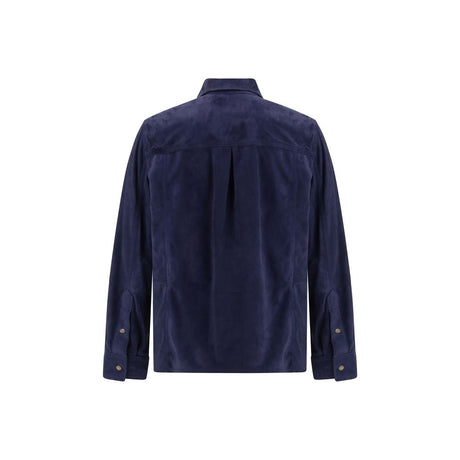 Brunello Cucinelli Blue Denim Shirt