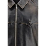 Prada Black Leather Jacket