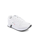 19V69 Italia White Artificial Leather Athletic Sneakers