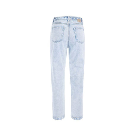 Yes Zee Light Blue Cotton Boyfriend Jeans